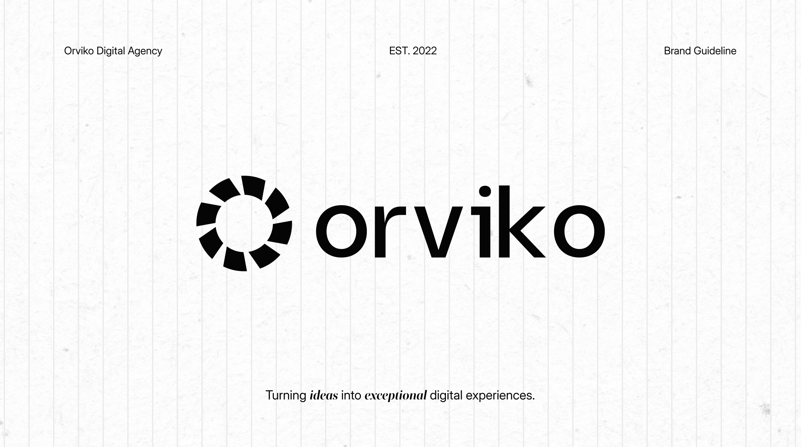 Orviko Brand Identity